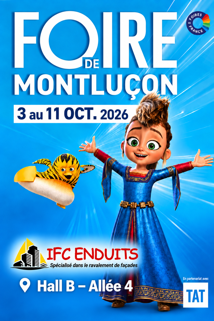 Affiche foire 2026 montlucon